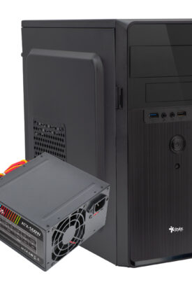 Gabinete Oficina CGAB5 M-ATX 500W Negro